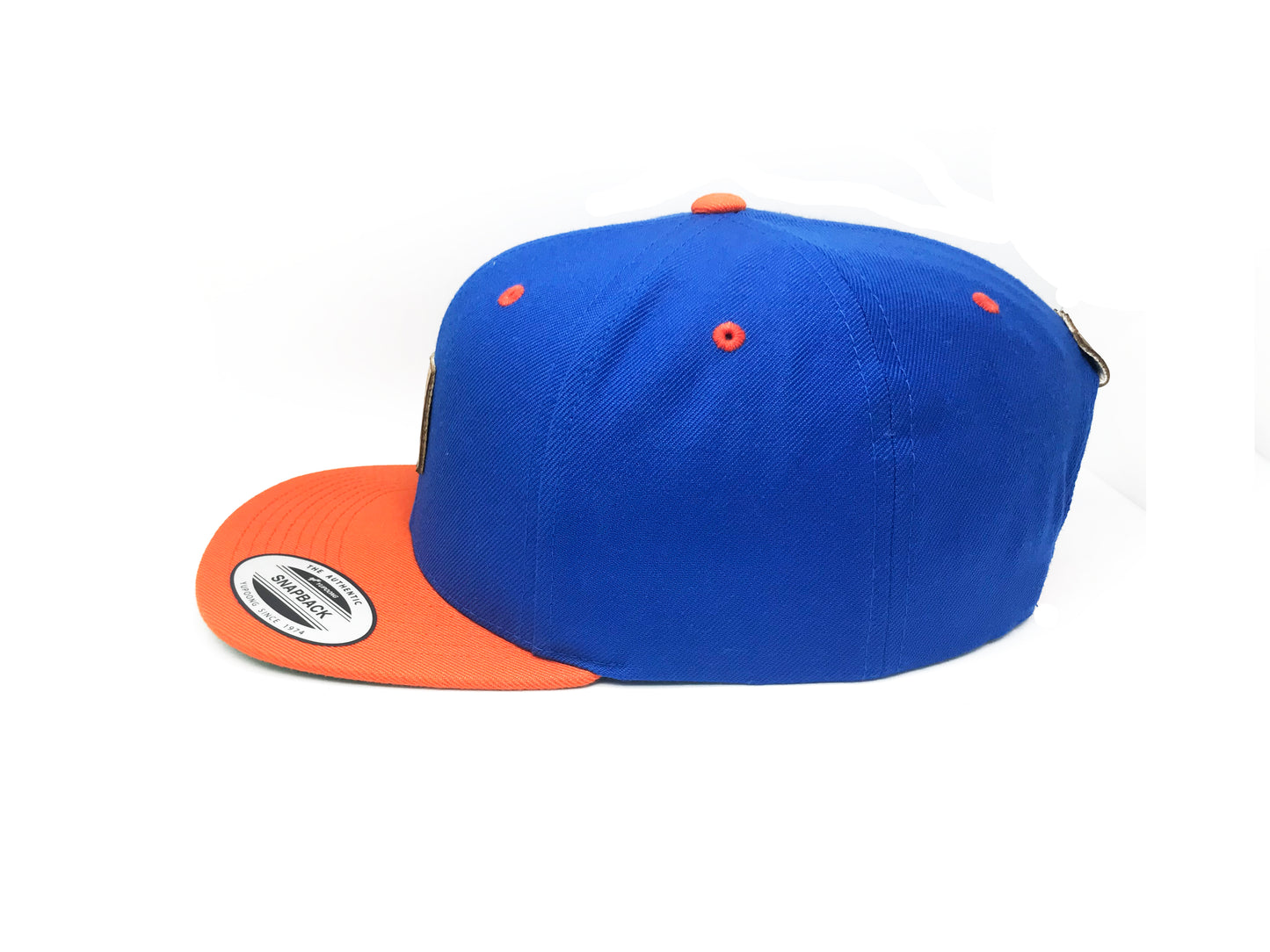 PREMIUM SNAPBACK CAP ROYAL/ORANGE