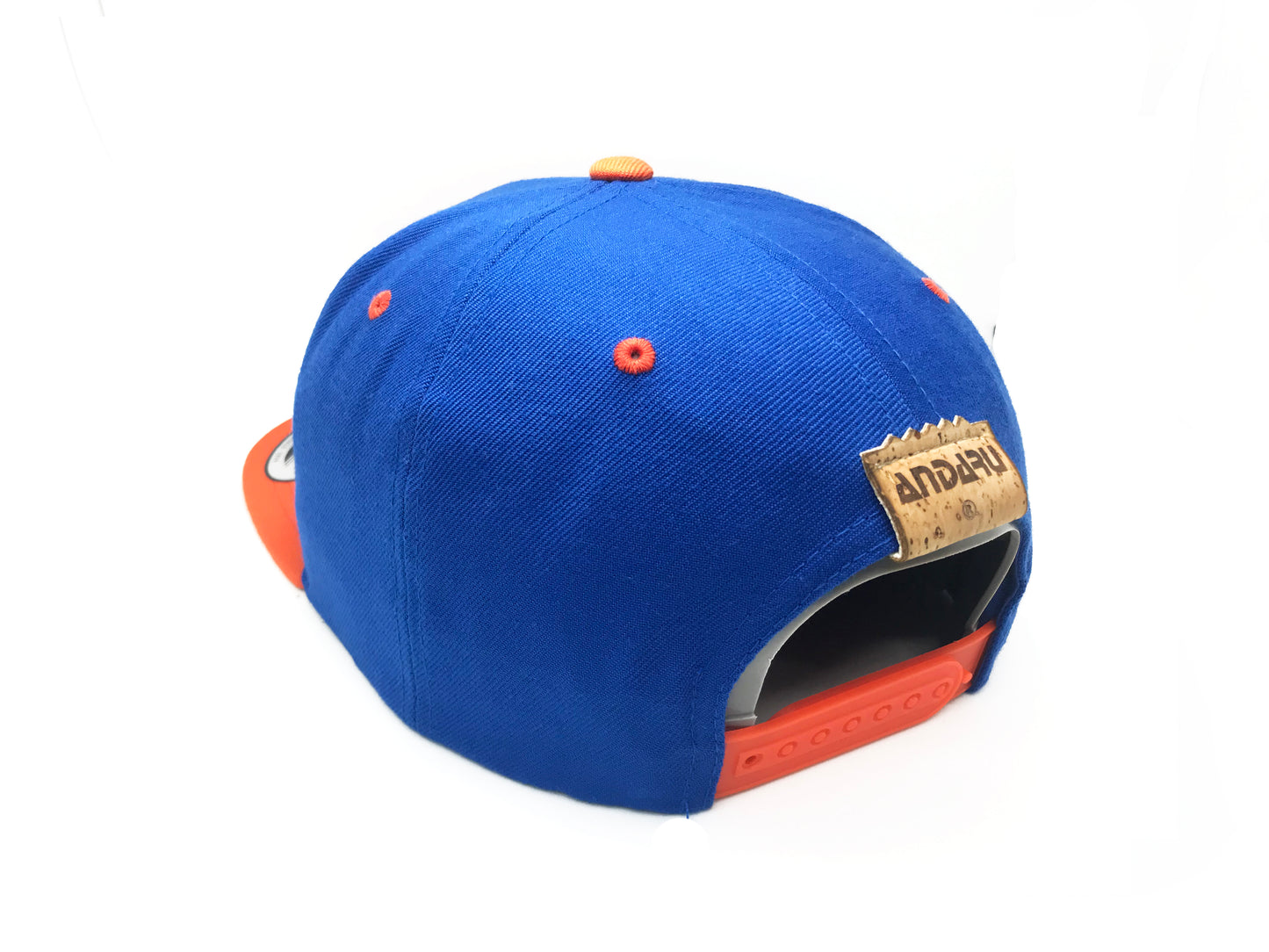 PREMIUM SNAPBACK CAP ROYAL/ORANGE