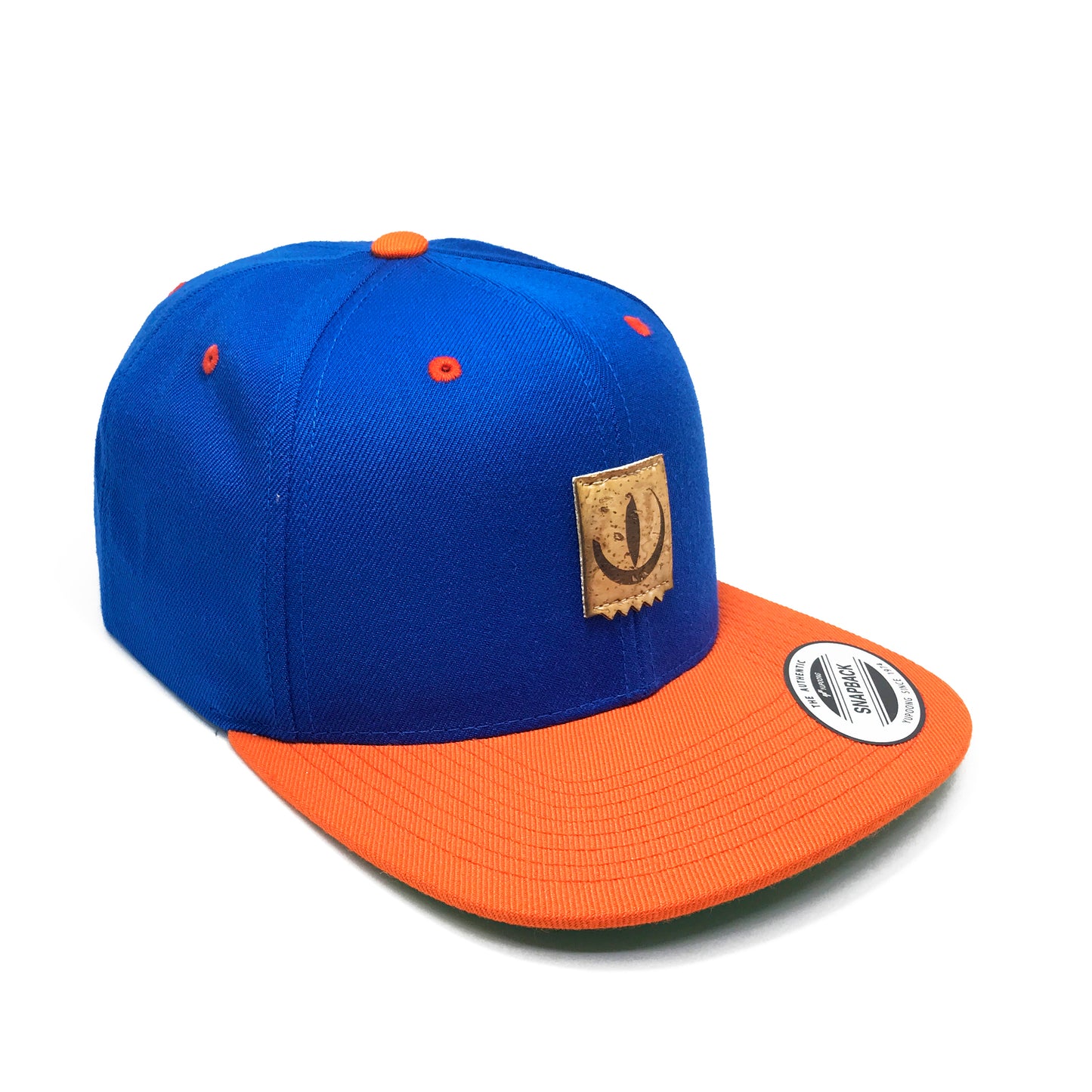 PREMIUM SNAPBACK CAP ROYAL/ORANGE