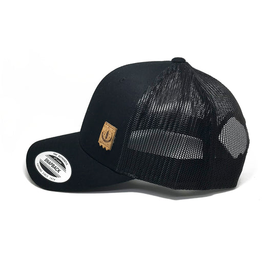 TRUCKER CAP BLACK/BLACK