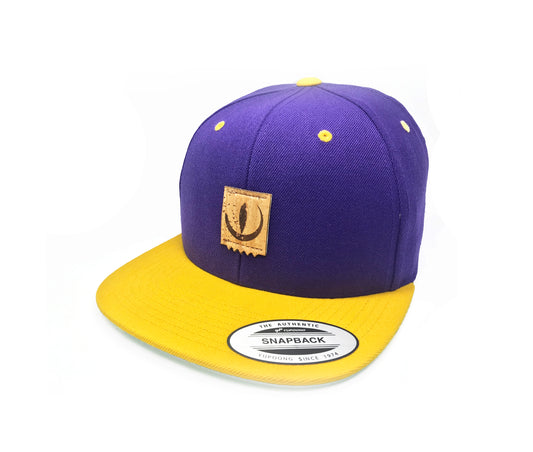 CASQUETTE SNAPBACK PREMIUM VIOLET/OR