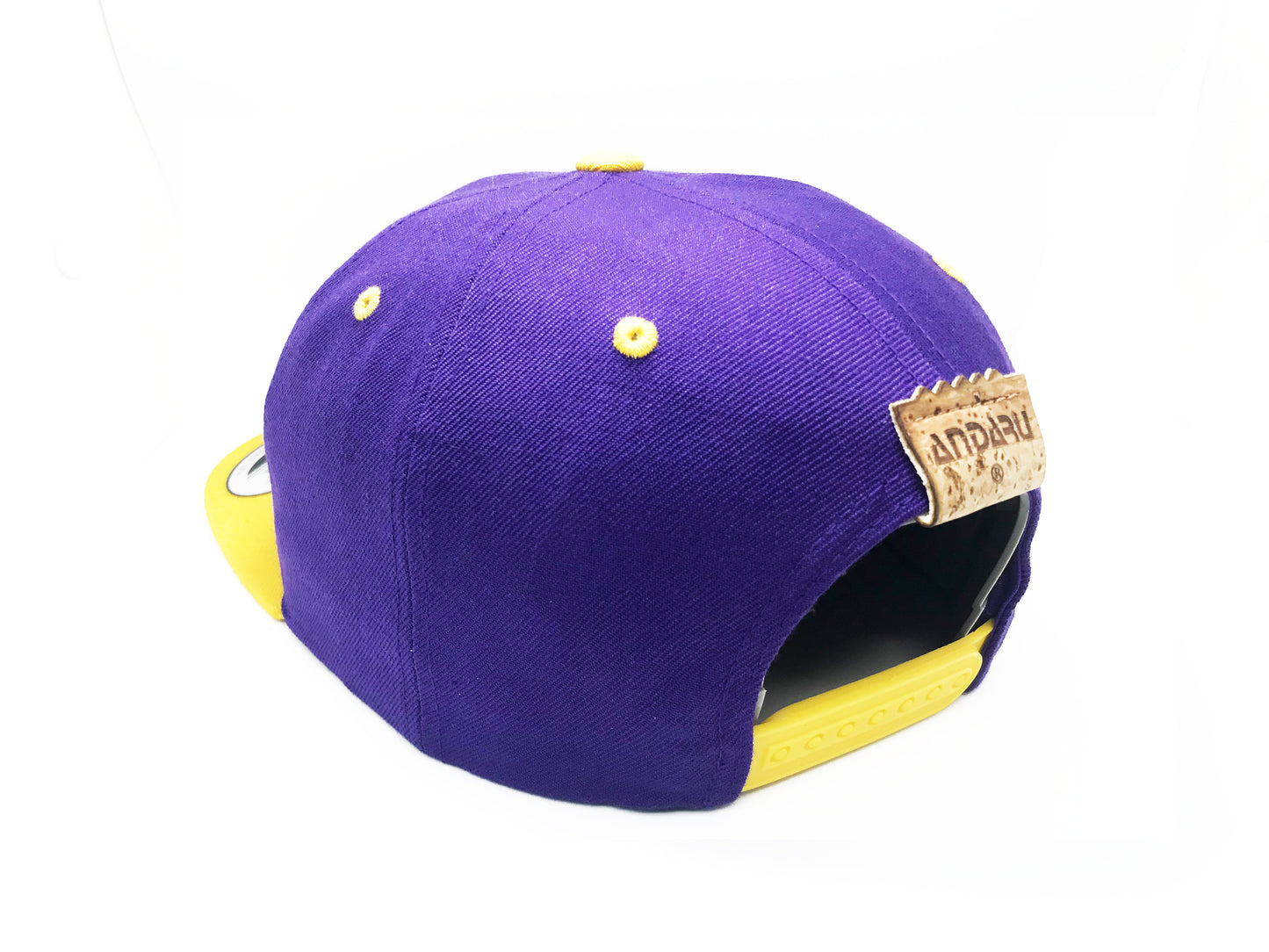 CASQUETTE SNAPBACK PREMIUM VIOLET/OR