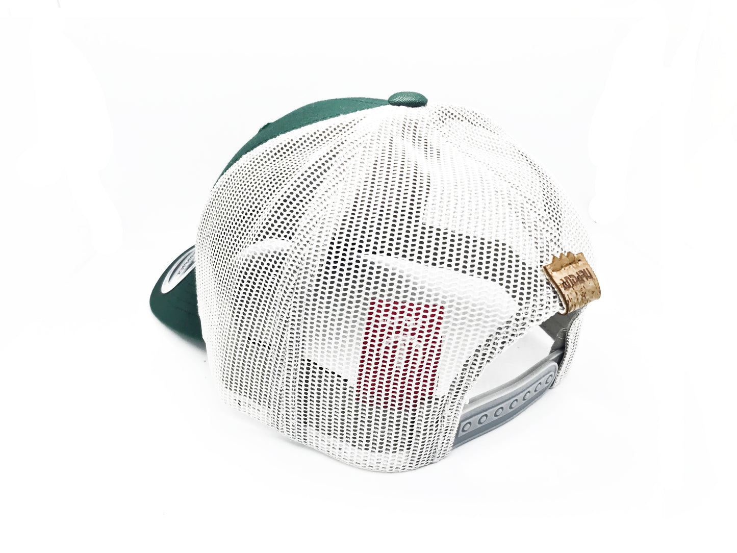 CASQUETTE CLASSIQUE RÉTRO TRUCKER VERT/BEIGE
