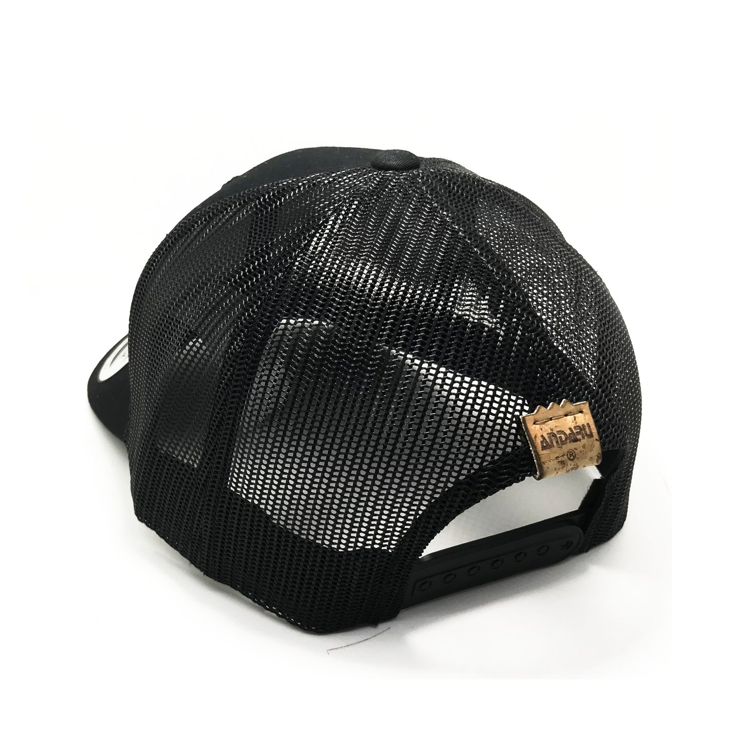 CASQUETTE DE CAMION RÉTRO CLASSIQUE NOIR/NOIR